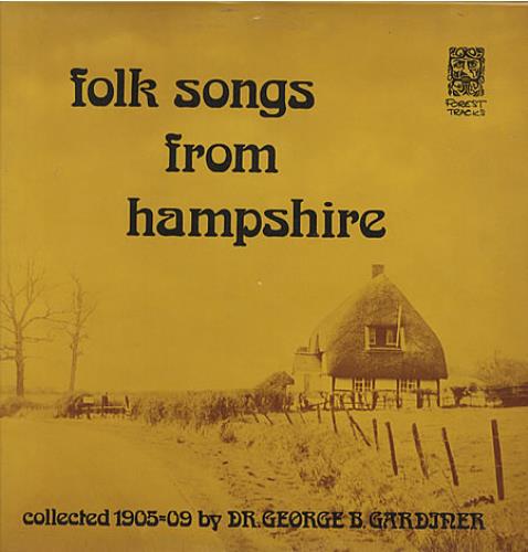 Various-Folk Folk Songs From Hampshire vinyl LP album (LP record) UK V-FLPFO344875