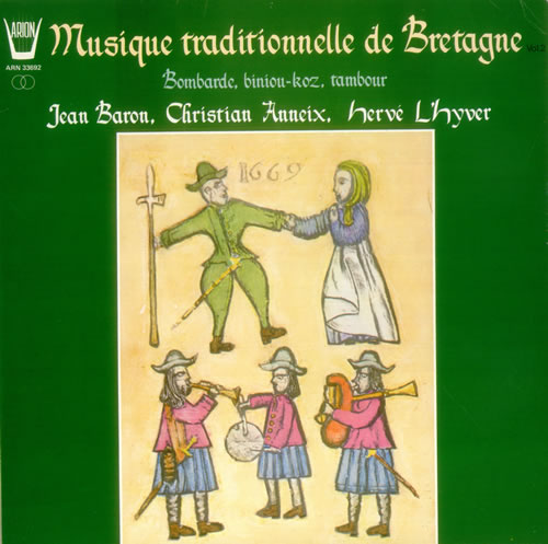 Various-Folk Musique traditionnell de Bretagne Vol. 2 vinyl LP album (LP record) French V-FLPMU540250