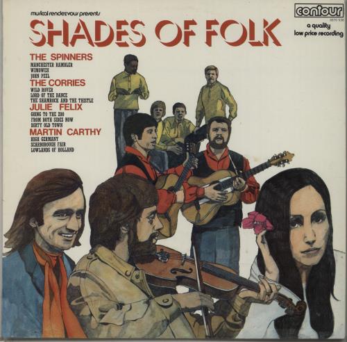 Various-Folk Shades Of Folk vinyl LP album (LP record) UK V-FLPSH670560