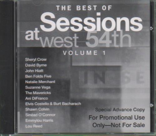 Various-Folk The Best Of Sessions At West 54th - Vol 1 CD album (CDLP) US V-FCDTH187164