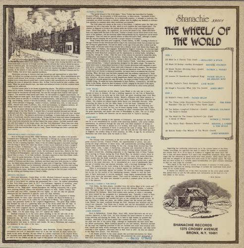Various-Folk The Wheels Of The World vinyl LP album (LP record) US V-FLPTH759227