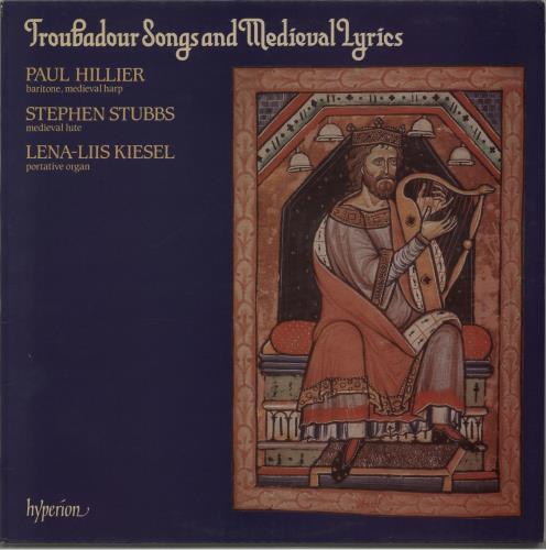 Various-Folk Troubadour Songs And Medieval Lyrics vinyl LP album (LP record) UK V-FLPTR650507