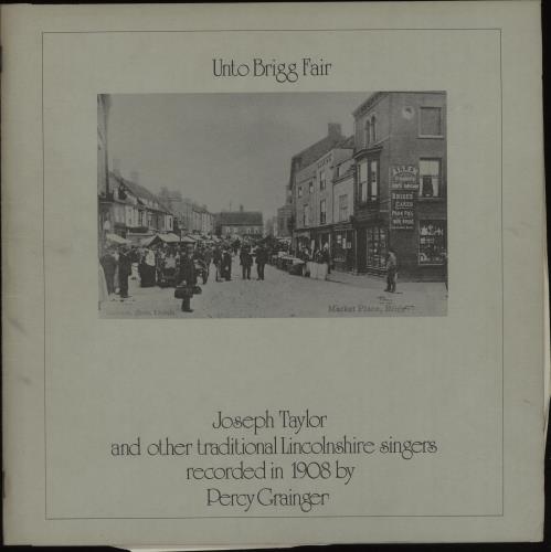 Various-Folk Unto Brigg Fair vinyl LP album (LP record) UK V-FLPUN657325