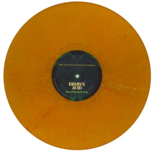 Various-Garage Psych Brown Acid: The Fifteenth Trip (Heavy Rock From The Underground Comedown) vinyl LP album (LP record) US 7I7LPBR856751