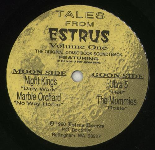 Various-Garage Psych Tales From Estrus No.1 7" vinyl single (7 inch record / 45) US 7I707TA869952