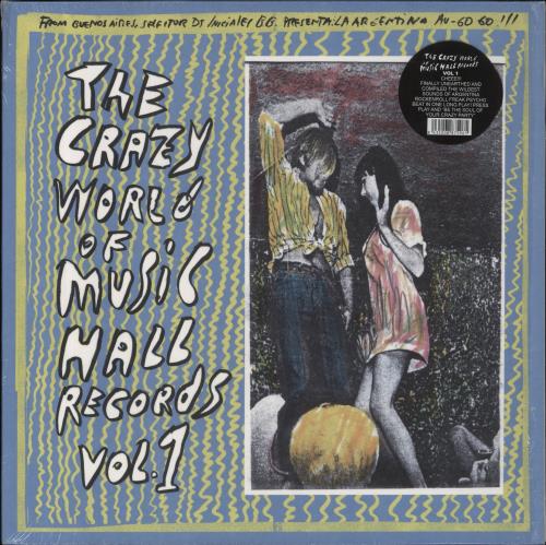 Various-Garage Psych The Crazy World Of Music Hall Records Vol. 1 vinyl LP album (LP record) Spanish 7I7LPTH857528