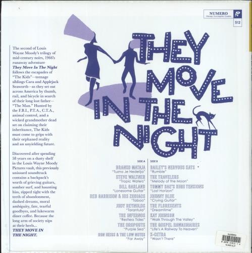 Various-Garage Psych They Move In The Night - Sealed vinyl LP album (LP record) US 7I7LPTH855578