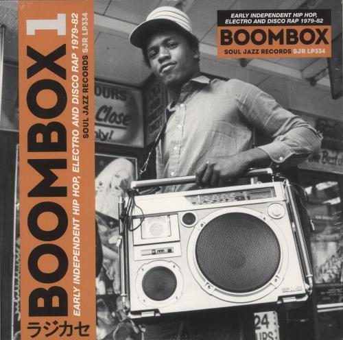 Various-Hip Hop & Rap Boombox 1 [Early Independent Hip Hop, Electro And Disco Rap 1979-82] - Sealed 3-LP vinyl record set (Triple LP Album) UK VB63LBO880261