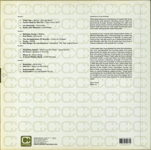 Various-Hip Hop & Rap Compost One Hundred 4-LP vinyl album record set German VB64LCO795577