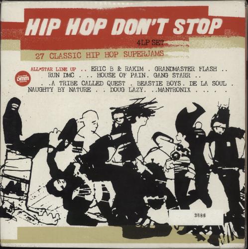 Various-Hip Hop & Rap Hip Hop Don't Stop 3-LP vinyl record set (Triple LP Album) UK VB63LHI888343