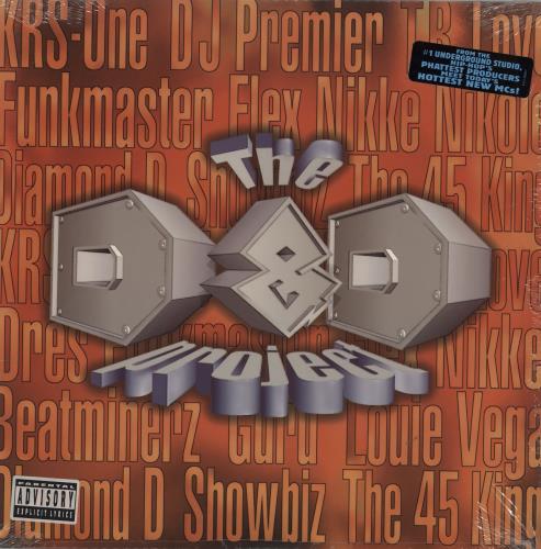 Various-Hip Hop & Rap The D&D Project - stickered shrink vinyl LP album (LP record) US VB6LPTH760094