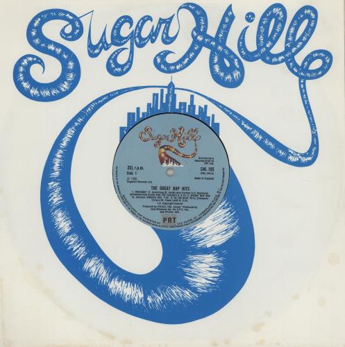 Various-Hip Hop & Rap The Great Rap Hits vinyl LP album (LP record) UK VB6LPTH712830