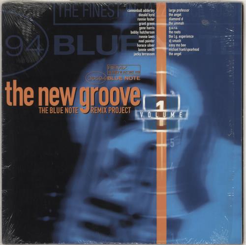 Various-Hip Hop & Rap The New Groove: The Blue Note Remix Project 2-LP vinyl record set (Double LP Album) UK VB62LTH711692