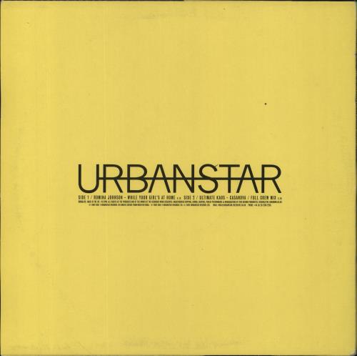 Various-Hip Hop & Rap Urbanstars� - Dj Sampler 1 12" vinyl single (12 inch record / Maxi-single) UK VB612UR856565