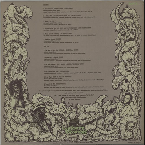 Various-Indie Bugs On The Wire vinyl LP album (LP record) UK I-VLPBU628607