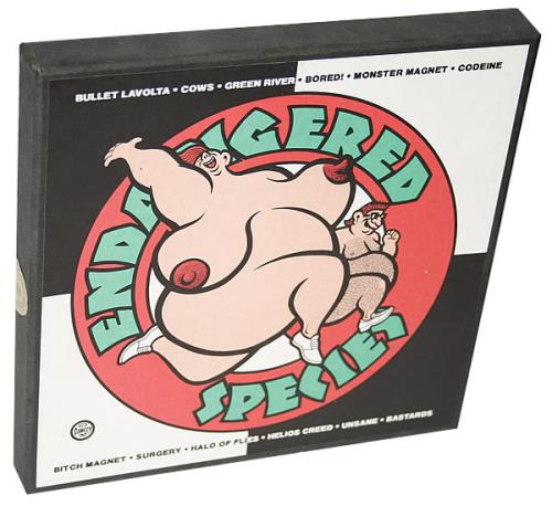 Various-Indie Endangered Species 7" vinyl single (7 inch record / 45) German I-V07EN442433