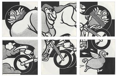 Various-Indie Endangered Species 7" vinyl single (7 inch record / 45) German I-V07EN442433