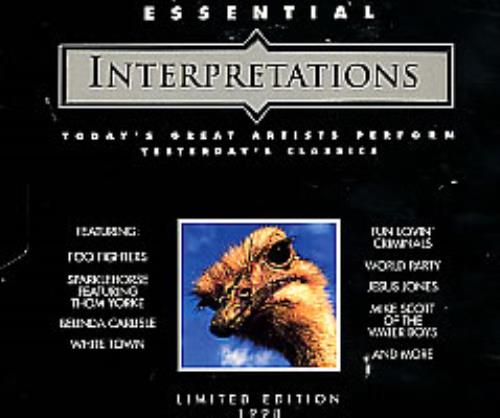 Various-Indie Essential Interpretations 2 CD album set (Double CD) US I-V2CES267543