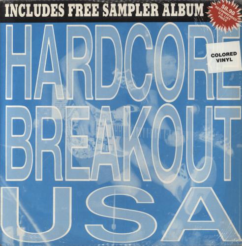 Various-Indie Hardcore Breakout USA - Clear/Black vinyl 2-LP vinyl record set (Double LP Album) Canadian I-V2LHA585513
