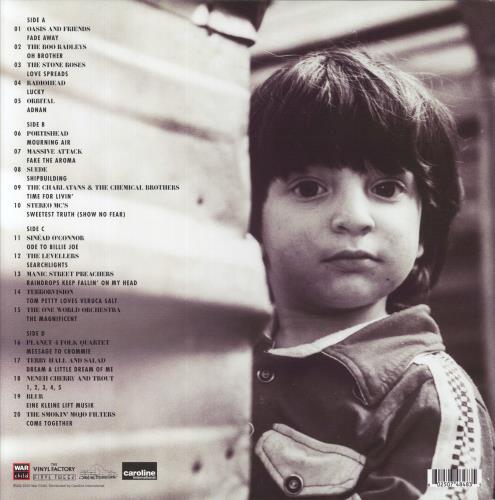Various-Indie Help 2-LP vinyl record set (Double LP Album) UK I-V2LHE848362