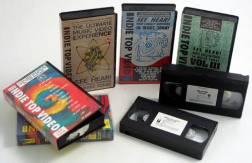 Various-Indie Indie Top Video - Set of 5 video (VHS or PAL or NTSC) UK I-VVIIN413033