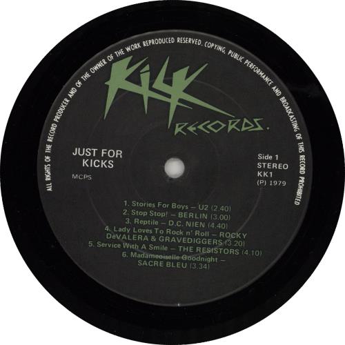 Various-Indie Just For Kicks vinyl LP album (LP record) UK I-VLPJU490149