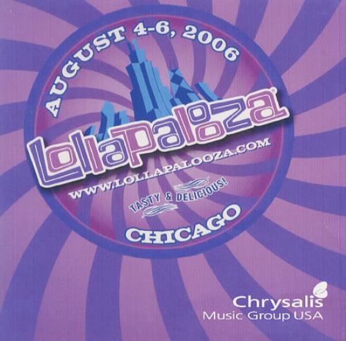 Various-Indie Lollapalooza 2006 CD-R acetate US I-VCRLO370848