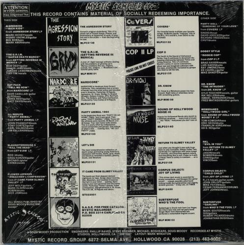 Various-Indie Mystic Sampler #2 vinyl LP album (LP record) US I-VLPMY649797