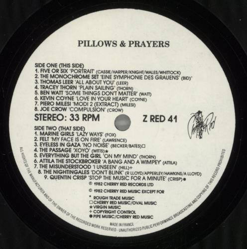 Various-Indie Pillows & Prayers vinyl LP album (LP record) UK I-VLPPI112646