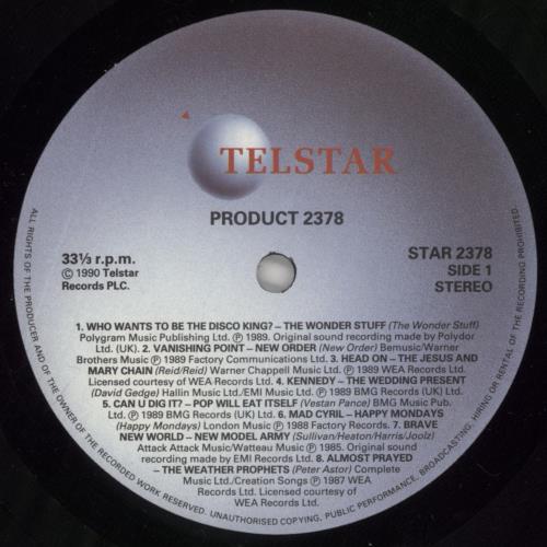 Various-Indie Product 2378 vinyl LP album (LP record) UK I-VLPPR263415