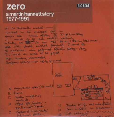 Various-Indie Zero: A Martin Hannet Story 1977-1991 CD-R acetate US I-VCRZE434429
