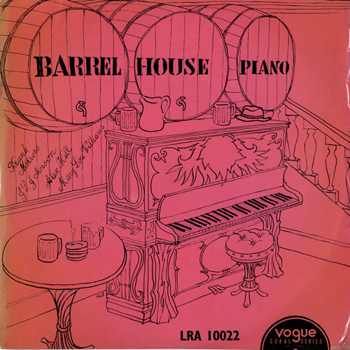 Various-Jazz Barrelhouse Piano 10" vinyl single (10 inch record) UK V-J10BA551779