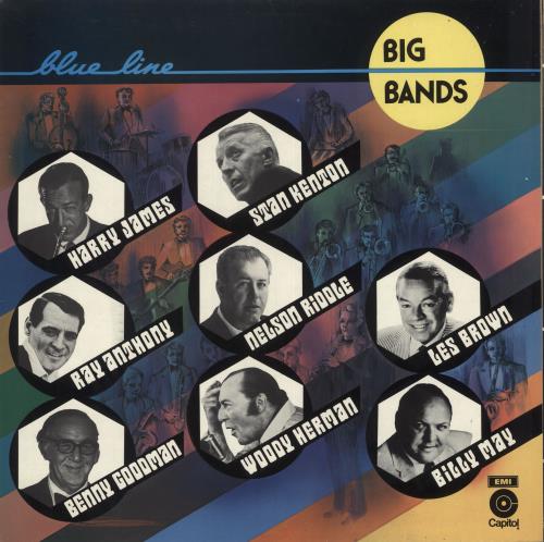 Various-Jazz Big Bands 2-LP vinyl record set (Double LP Album) Belgian V-J2LBI732199