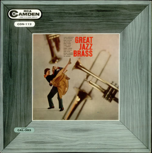 Various-Jazz Great Jazz Brass vinyl LP album (LP record) UK V-JLPGR542229