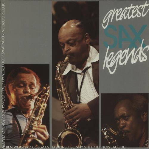 Various-Jazz Greatest Sax Legends vinyl LP album (LP record) German V-JLPGR677751