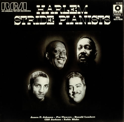 Various-Jazz Harlem Stride Pianists 2-LP vinyl record set (Double LP Album) French V-J2LHA453386
