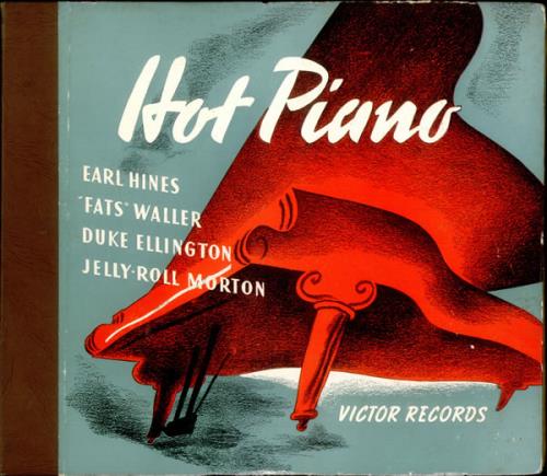 Various-Jazz Hot Piano 78rpm shellac record US V-J78HO520406