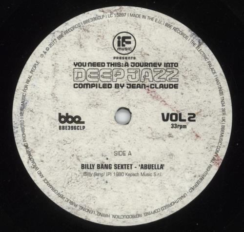 Various-Jazz If Music Presents: You Need This - A Journey Into Deep Jazz Vol 2 3-LP vinyl record set (Triple LP Album) UK V-J3LIF881918