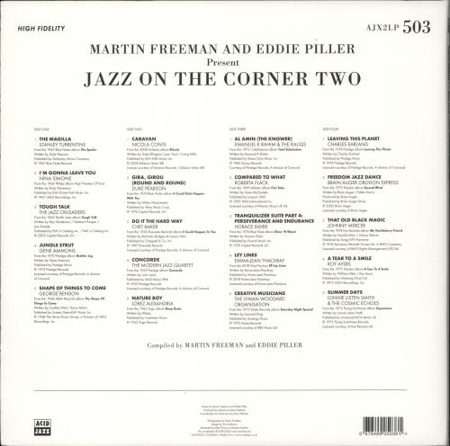 Various-Jazz Jazz On The Corner Two 2-LP vinyl record set (Double LP Album) UK V-J2LJA866411