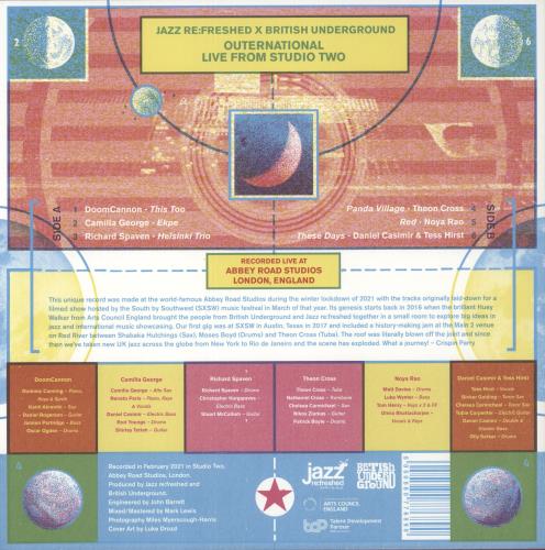 Various-Jazz Outernational Live From Studio Two Abbey Road vinyl LP album (LP record) UK V-JLPOU866156