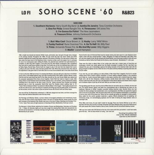 Various-Jazz Soho Scene '60 Jazz Goes Mod vinyl LP album (LP record) UK V-JLPSO866198