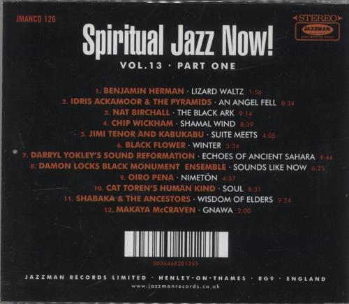 Various-Jazz Spiritual Jazz 13: Now! Part One / Modern Sounds For The 21st Century CD album (CDLP) UK V-JCDSP865208