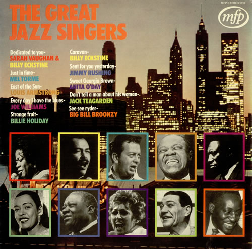 Various-Jazz The Great Jazz Singers vinyl LP album (LP record) UK V-JLPTH496260