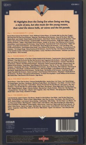 Various-Jazz The Swing Era 4-CD album set UK V-J4CTH727151