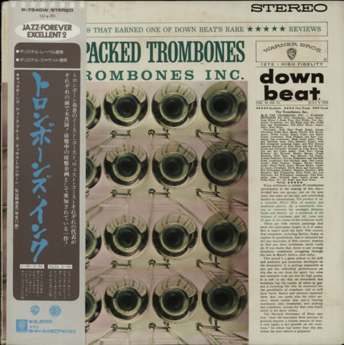 Various-Jazz The Trombones, Inc. vinyl LP album (LP record) Japanese V-JLPTH596445