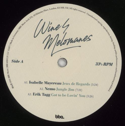 Various-Jazz Wine4Melomanes 2-LP vinyl record set (Double LP Album) UK V-J2LWI866656