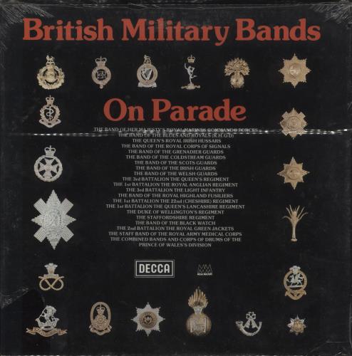 Various-Military Bands British Military Bands On Parade - Sealed Vinyl Box Set UK VRBVXBR746392