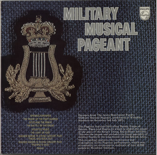 Various-Military Bands Military Musical Pageant vinyl LP album (LP record) UK VRBLPMI641169