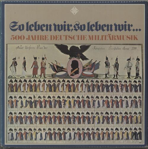 Various-Military Bands So Leben Wir, So Leben Wir ... 3-LP vinyl record set (Triple LP Album) German VRB3LSO676556