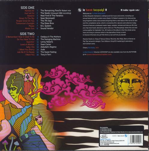 Various-Mod & 2-Tone Le Beat Bespoke 8 - EX vinyl LP album (LP record) UK MVALPLE837832